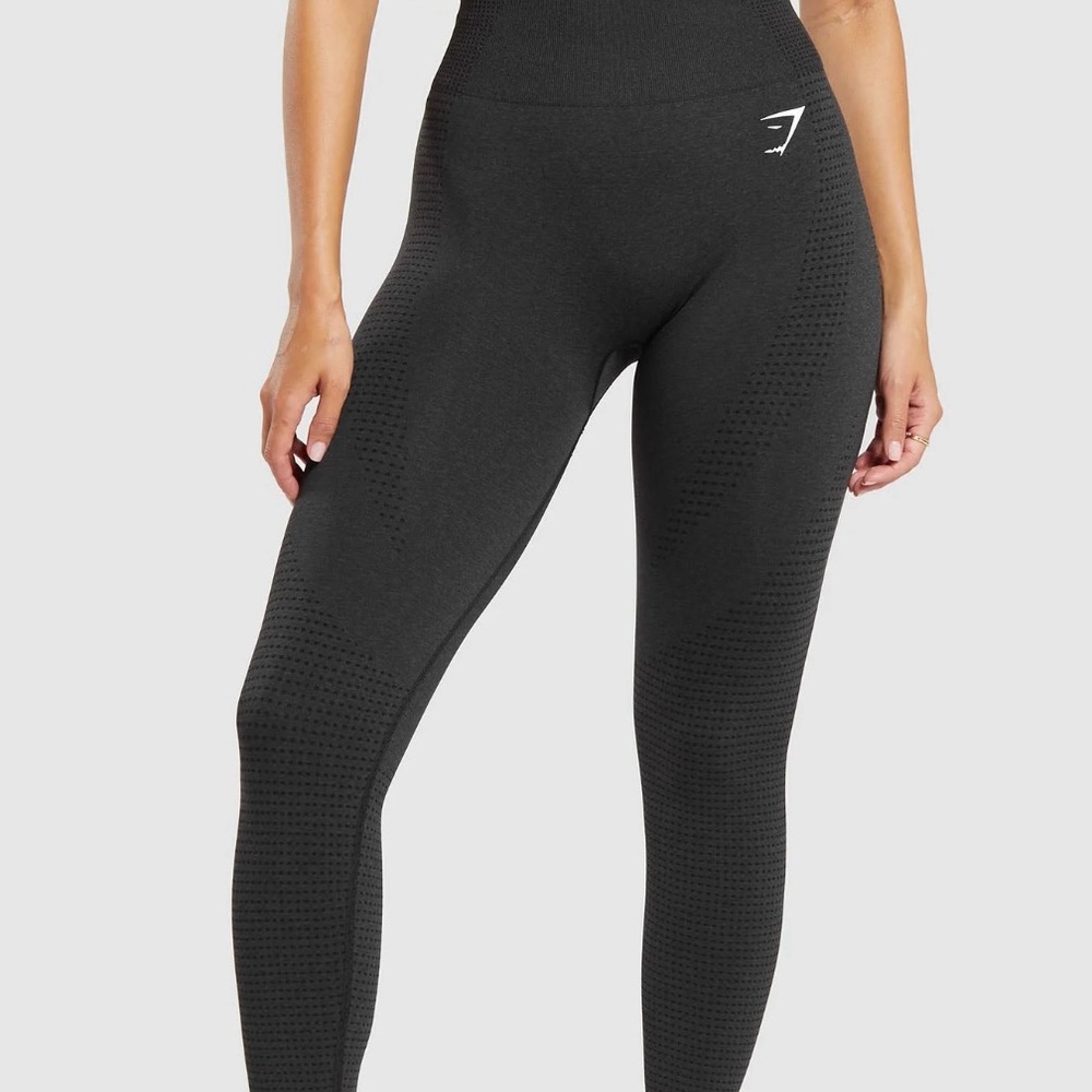 Gymshark Vital Seamless 2.0 Leggings - Black Marl